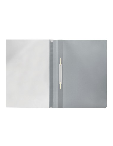 Carpeta dossier fastener plastico q connect din a4 gris