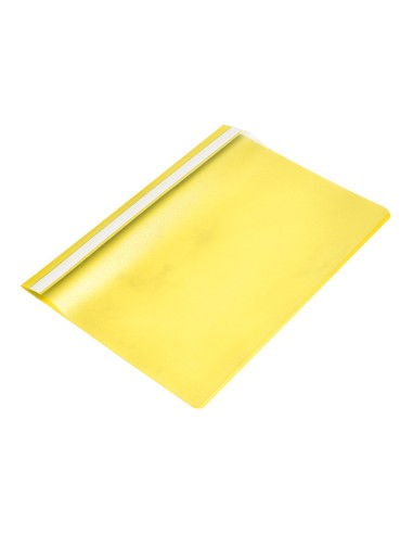 Carpeta dossier fastener plastico q connect din a4 amarilla