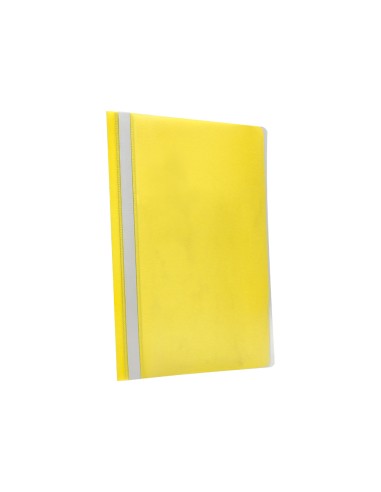 Carpeta dossier fastener plastico q connect din a4 amarilla
