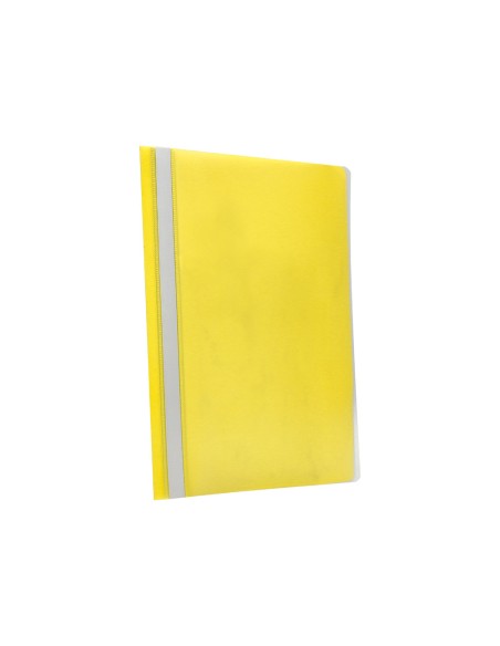 Carpeta dossier fastener plastico q connect din a4 amarilla