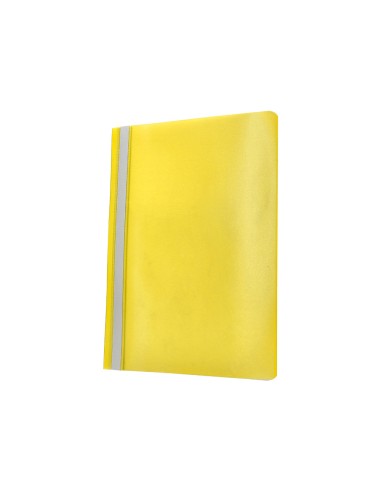 Carpeta dossier fastener plastico q connect din a4 amarilla