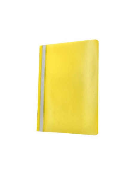 Carpeta dossier fastener plastico q connect din a4 amarilla