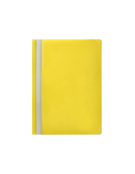 Carpeta dossier fastener plastico q connect din a4 amarilla