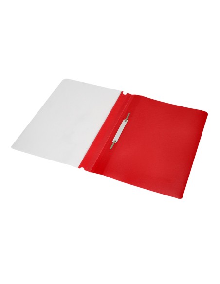 Carpeta dossier fastener plastico q connect din a4 roja