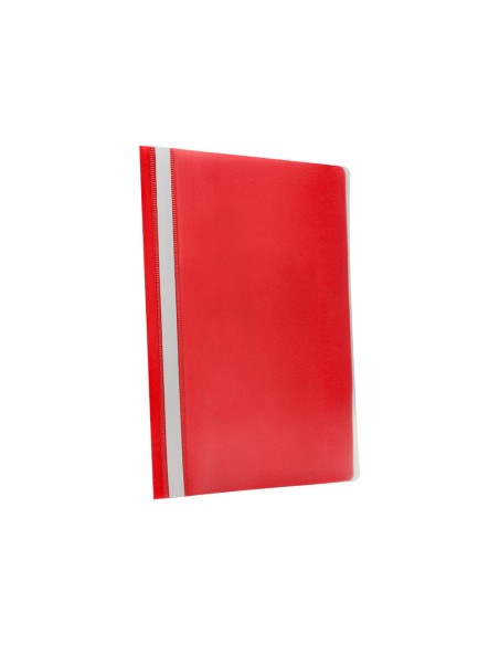 Carpeta dossier fastener plastico q connect din a4 roja