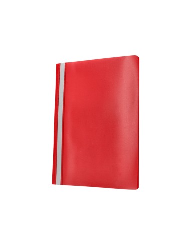 Carpeta dossier fastener plastico q connect din a4 roja