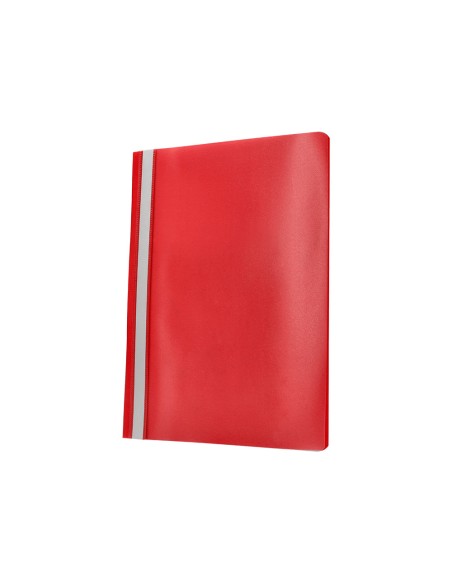 Carpeta dossier fastener plastico q connect din a4 roja