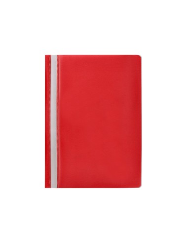 Carpeta dossier fastener plastico q connect din a4 roja