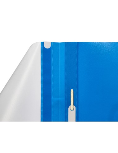 Carpeta dossier fastener plastico q connect din a4 azul