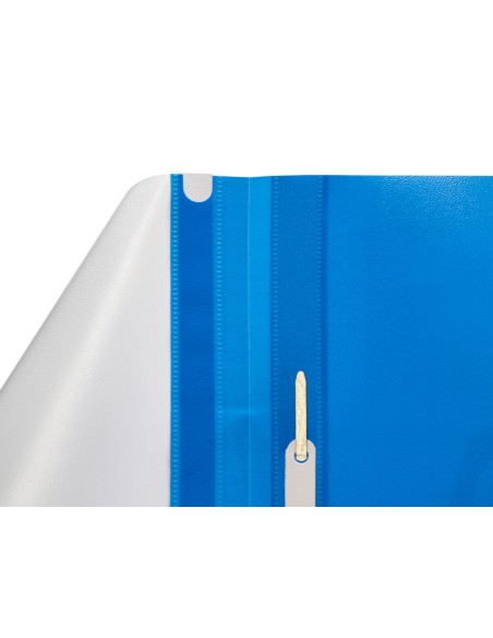 Carpeta dossier fastener plastico q connect din a4 azul