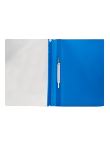 Carpeta dossier fastener plastico q connect din a4 azul