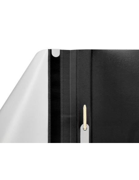 Carpeta dossier fastener plastico q connect din a4 negra