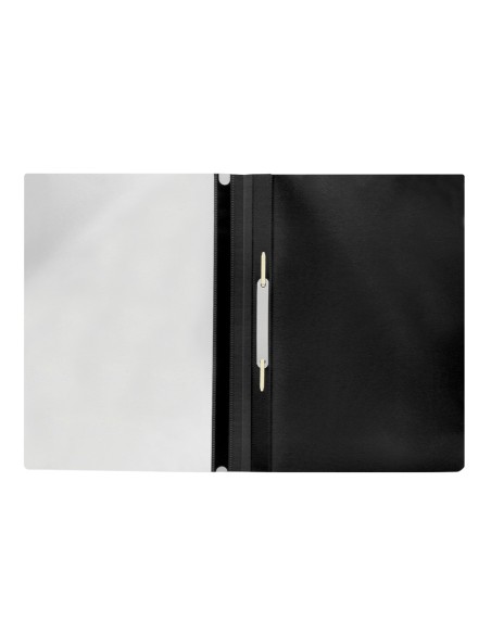 Carpeta dossier fastener plastico q connect din a4 negra