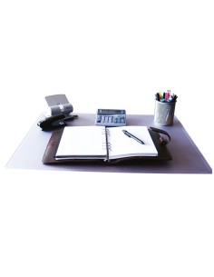 Vade sobremesa q connect polipropileno transparente 50x63 cm