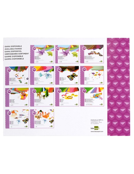 Bloc trabajos manuales liderpapel celofan 240x315mm 10 hojas colores surtidos Bloc trabajos manuales liderpapel celofan 240x315mm 10 hojas colores surtidos