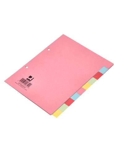 Separador q connect cartulina juego de 10 separadores din a5