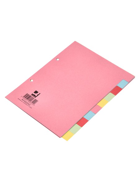 Separador q connect cartulina juego de 10 separadores din a5