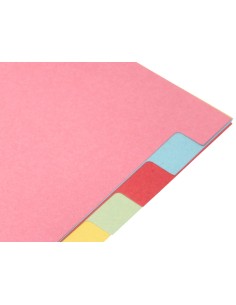 Separador q connect cartulina juego de 10 separadores din a5