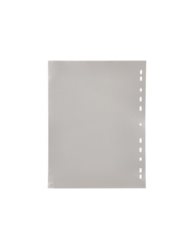 Separador alfabetico q connect plastico a z din a4 multitaladro