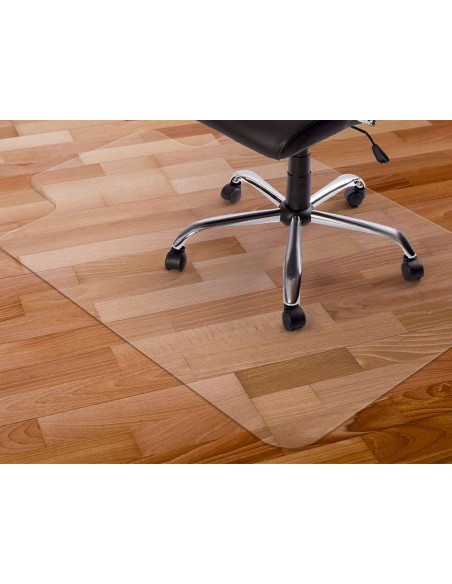 Alfombrilla para suelo q connect pvc protectora de suelos 1150x1340 mm grosor 2 mm Alfombrilla para suelo q connect pvc protectora de suelos 1150x1340 mm grosor 2 mm