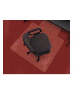 Alfombrilla para suelo q connect pvc protectora de moquetas 1150x1340 mm grosor 22 mm