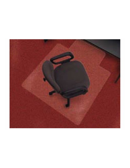 Alfombrilla para suelo q connect pvc protectora de moquetas 1150x1340 mm grosor 22 mm