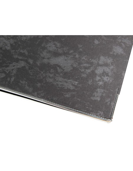 Archivador de palanca liderpapel a4 carton forrado sin rado lomo 80mm negro compresor metalico