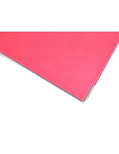 Archivador de palanca liderpapel a4 documenta forrado pvc con rado lomo 52mm rojo compresor metalico