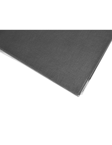 Archivador de palanca liderpapel a4 documenta forrado pvc con rado lomo 52mm negro compresor metalico