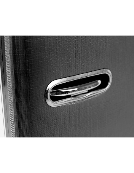 Archivador de palanca liderpapel a4 documenta forrado pvc con rado lomo 52mm negro compresor metalico
