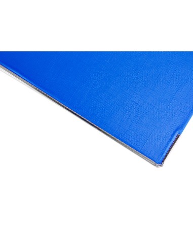 Archivador de palanca liderpapel a4 documenta forrado pvc con rado lomo 75mm azul compresor metalico