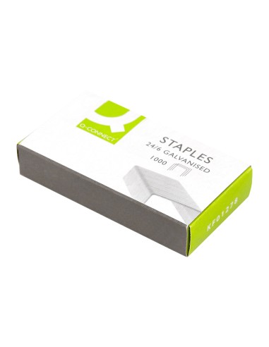 Grapas q connect nº 22 6 24 6 galvanizadas caja de 1000 unidades