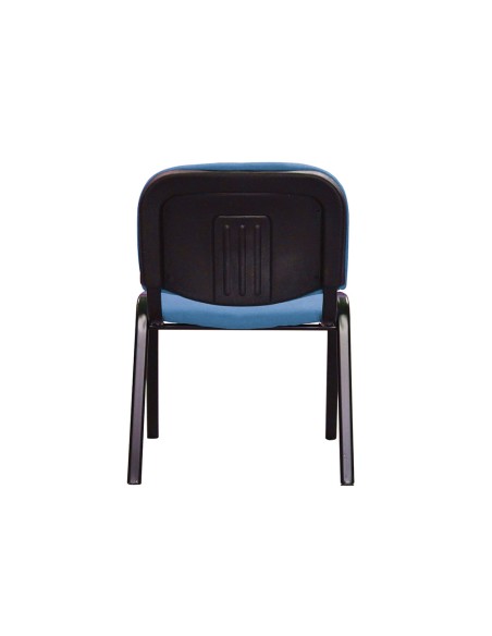 Silla apilable q connect brazos cortos tapizada sin ruedas 910 mm alto 460mm largo440 mm profundidad azul Silla apilable q connect brazos cortos tapizada sin ruedas 910 mm alto 460mm largo440 mm profundidad azul