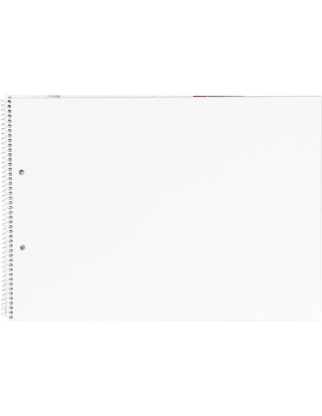 Bloc dibujo liderpapel artistico espiral 230x325mm 20 hojas 130g m2 sin recuadro 2 taladros perforado