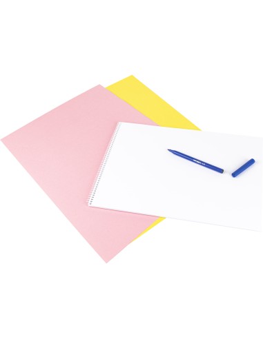 Bloc dibujo liderpapel artistico espiral 230x325mm 20 hojas 130g m2 sin recuadro perforado