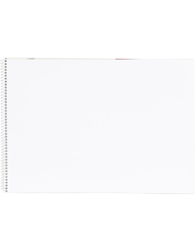 Bloc dibujo liderpapel artistico espiral 230x325mm 20 hojas 130g m2 sin recuadro perforado