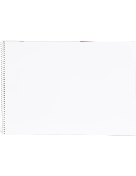 Bloc dibujo liderpapel artistico espiral 230x325mm 20 hojas 130g m2 sin recuadro perforado