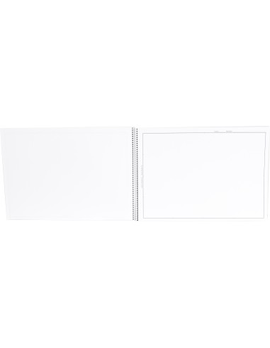 Bloc dibujo liderpapel escolar espiral 230x325mm 20 hojas 90 gr m2 con recuadro