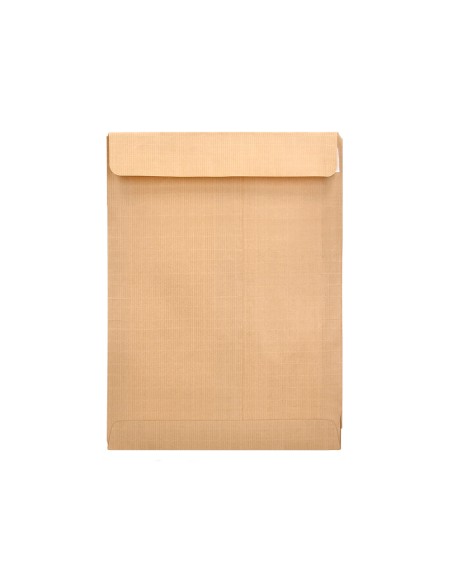 Sobre liderpapel bolsa n13 kraft 310x410 mm tira de silicona caja de 250 unidades