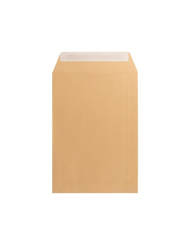 Sobre liderpapel bolsa n13 kraft 310x410 mm tira de silicona caja de 250 unidades