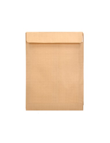 Sobre liderpapel bolsa n11 kraft folio prolongado 250x353mm tira de silicona caja de 250 unidades