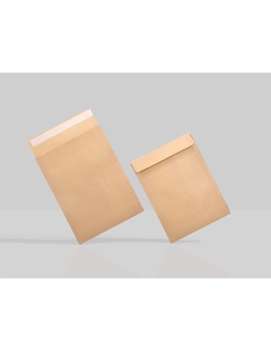 Sobre liderpapel bolsa n7 kraft din c4 229x324 mm tira de silicona caja de 250 unidades