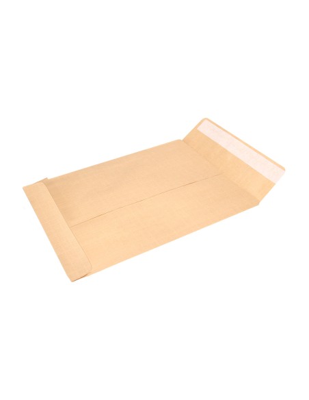 Sobre liderpapel bolsa n1 kraft salarios 100x145 mm tira silicona caja de 1000 unidades