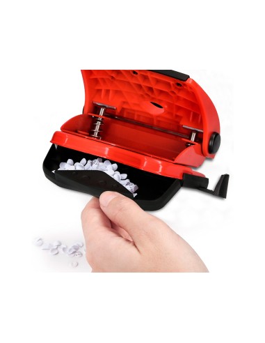 Taladrador q connect kf02156 rojo abertura 2 mm capacidad 20 hojas