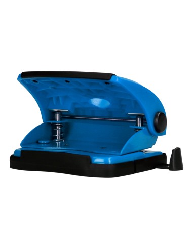 Taladrador q connect kf02155 azul abertura 2 mm capacidad 20 hojas