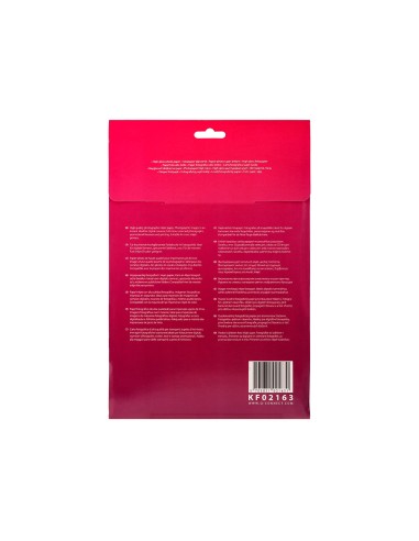 Papel q connect foto glossy kf02163 din a4 alta calidad digital photo para ink jet bolsa de 20 hojas de 260 gr