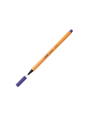 Rotulador stabilo punta de fib ra point 88 violeta punta fina 04mm