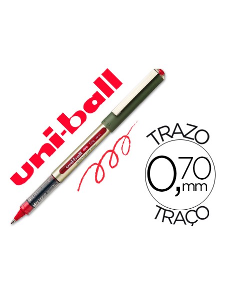 Rotulador uni ball roller ub 157 rojo 07 mm unidad