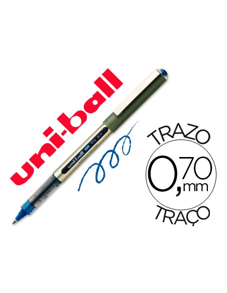 Rotulador uni ball roller ub 157 azul 07 mm unidad