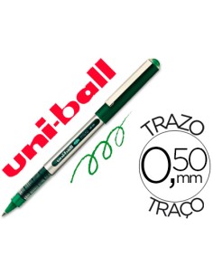 Rotulador uni ball roller ub 150 micro eye verde 05 mm unidad